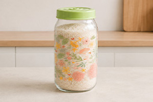 GLASS JAR