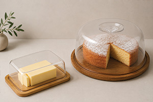 CAKE AND CHEESE DOMES