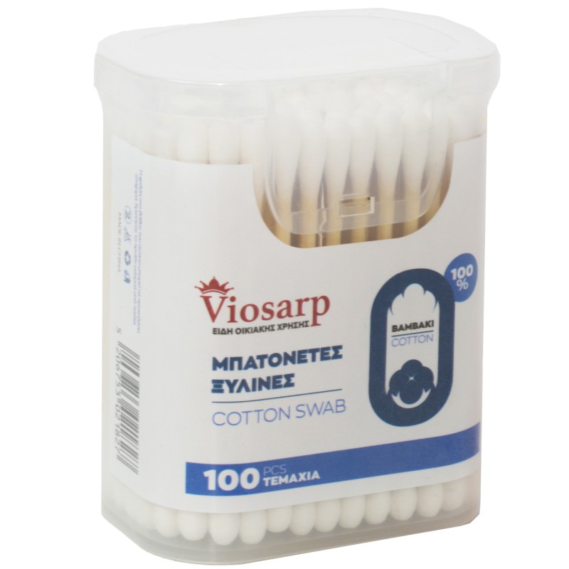 ΜΠΑΤΟΝΕΤΕΣ ΞΥΛΙΝΕΣ 100ΤΕΜ VC1260