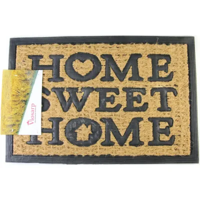 ΠΑΤΑΚΙ 40x60xcm FDR-768 ΧΟΡΤΟΥ ΜΕ ΛΑΣΤΙΧΟ HOME SWEET HOME