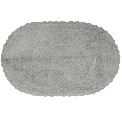 ΠΑΤΑΚΙ ΜΠΑΝΙΟΥ ΒΑΜΒΑΚΕΡΟ COTTON ΟΒΑΛ ΠΛΕΚΤΟ 50x70CM No40507